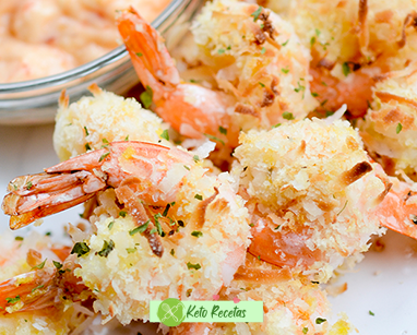 Camarones Empanizados con Coco