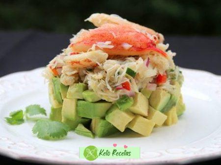 Ensalada de Cangrejo con Aguacate y Limón