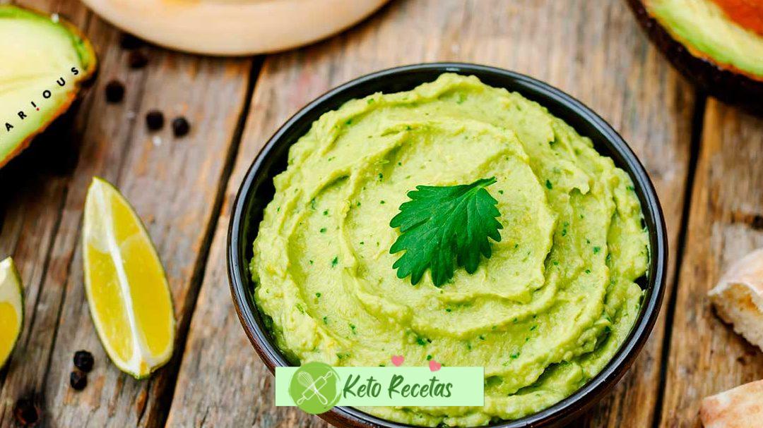 Receta: Hummus de Aguacate con Rodajas de Pepino