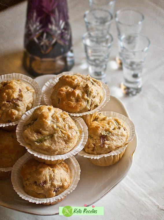 Muffins de Espárragos y Queso Feta