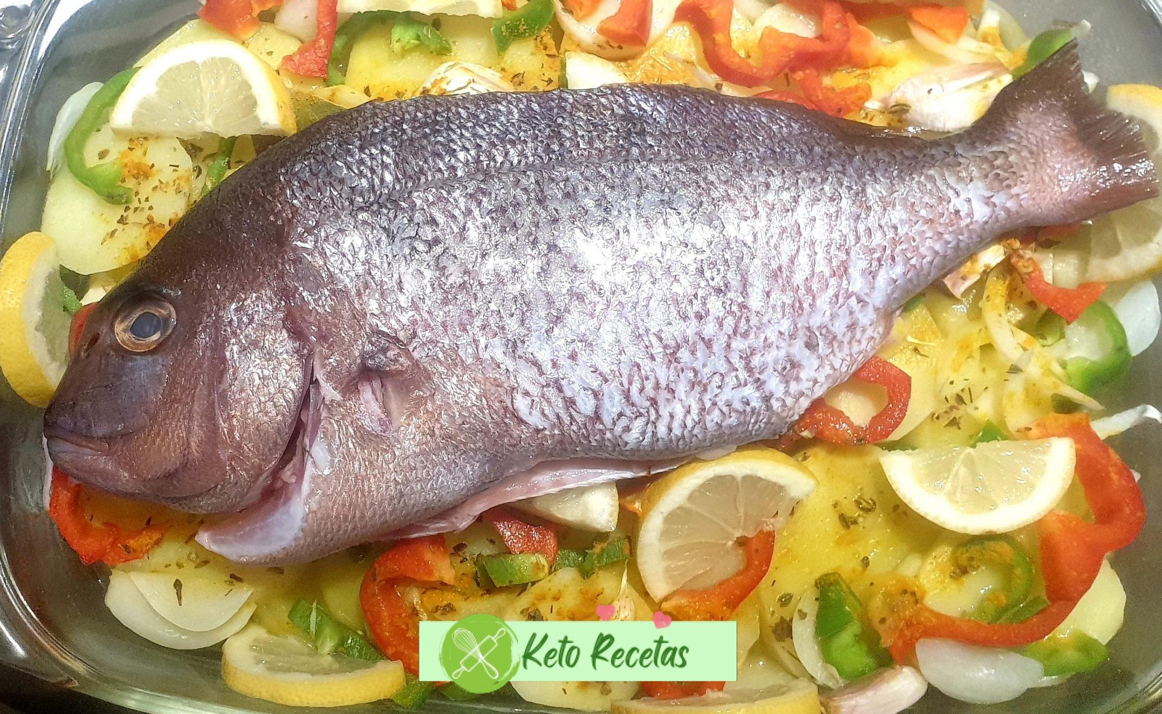 Delicioso Pescado al Horno con Hierbas y Limón