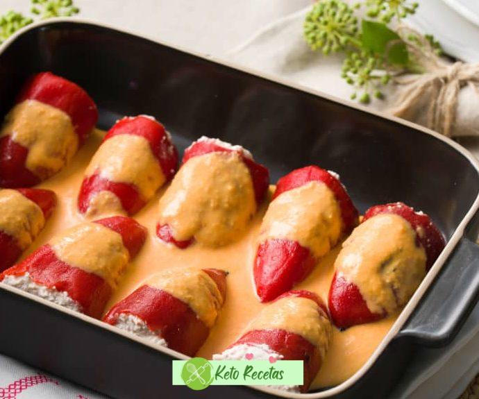 Pimientos Rellenos en Thermomix con Carne y Queso