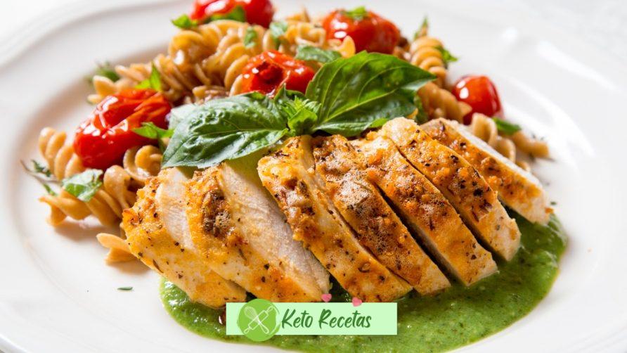 Pechugas de Pollo con Salsa de Pesto – ¡Delicioso!