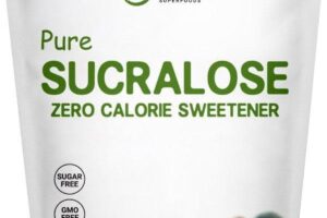 ¿Es apta la cetona sucralosa?