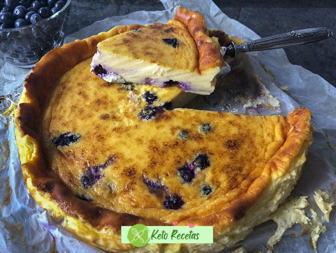 Tarta de Queso con Arándanos