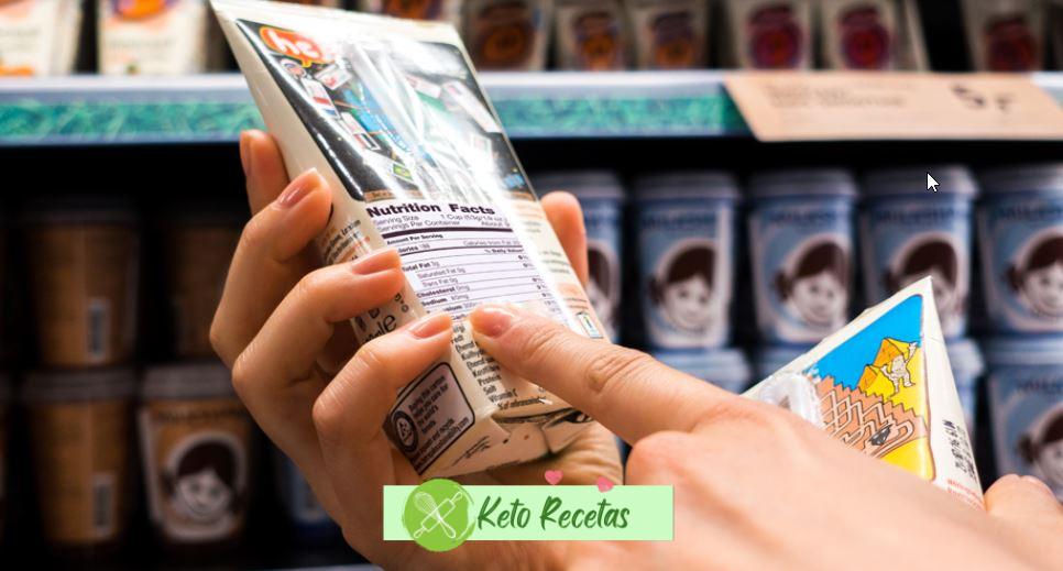 Como intrepretar las etiquetas de los alimentos- ketorecetas.com